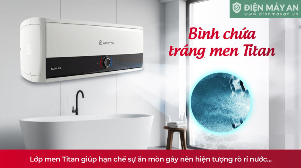 Bình nóng lạnh Ariston 20 lít SLIM3 20RS AG+ VN